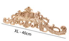 40cm Große Verzierung Holz im