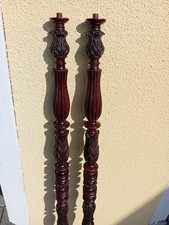 Holz Säulen - Säulenpaar