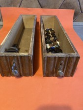 2 antik Nähmaschine Schublade