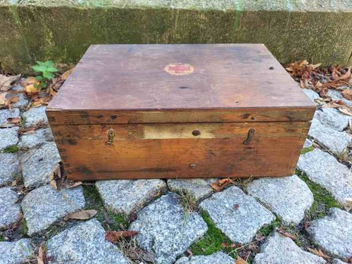 Alter verbandskasten holzkiste - alter,
