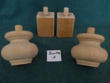 4 Möbelfüße Historismus